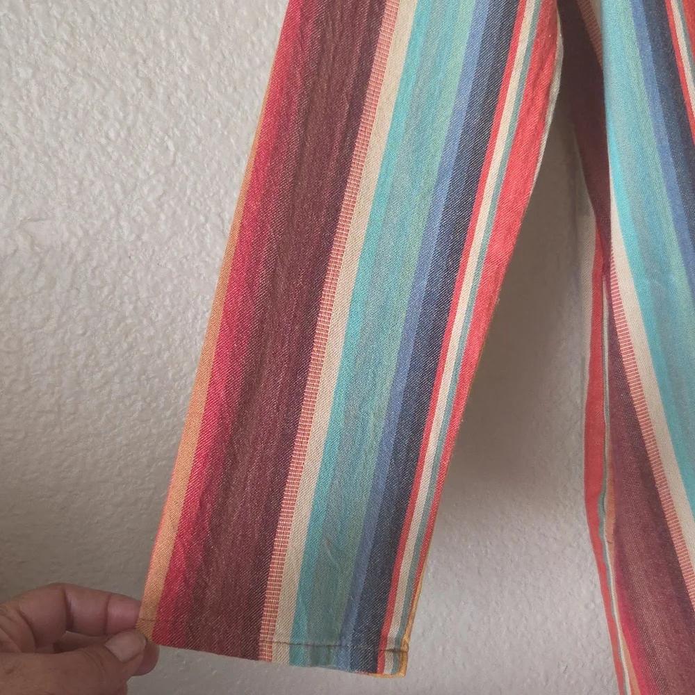 SILVERADO ,THE ASHLEY DUSTER SERAPE Jeans Vibrant Multicolor Jacket,SZ XS. - Picture 8 of 9